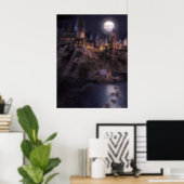 Affiches Harry Potter Castle | Great Lake to Hogwarts (Home Office)