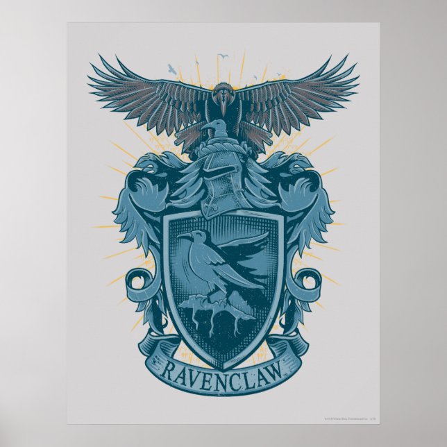 Affiches Harry Potter | Crête de Ravenclaw (Devant)