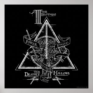 Affiches Harry Potter Spell HAUTEUR DE MORT Graphique