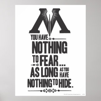 Affiches Harry Potter Spell | Ministère de la propagande ma