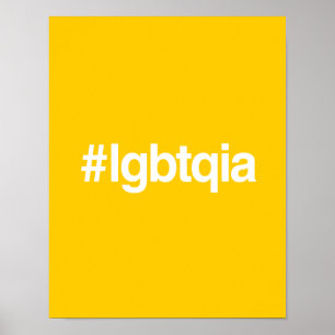 AFFICHES HASHTAG LGBTQIA