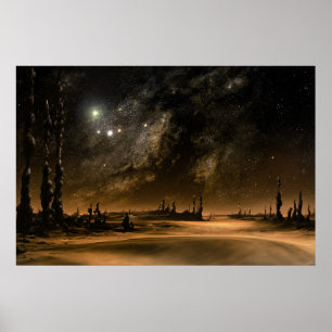 Affiches Hausse de galaxie