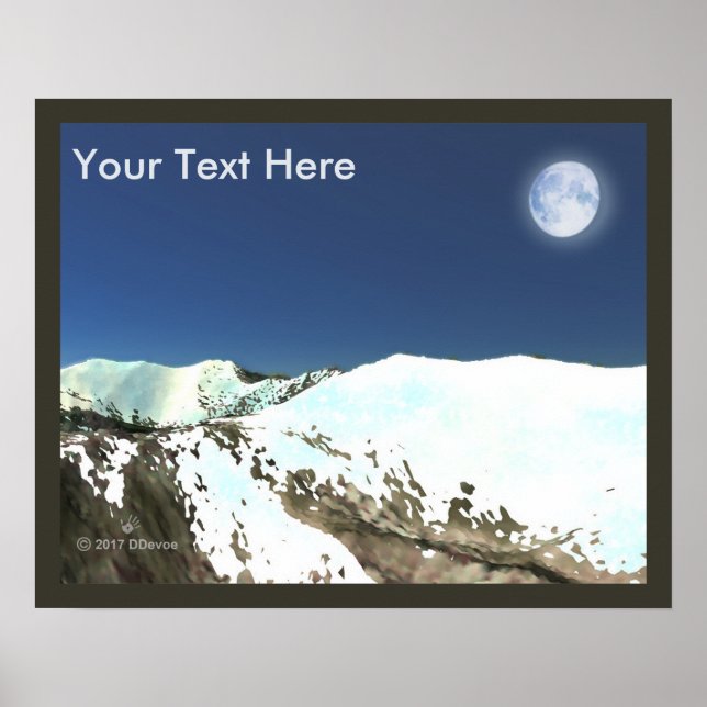 Affiches Hauts sommets - Air léger (Devant)