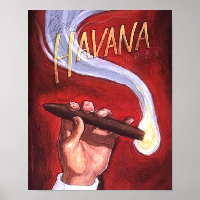 Affiches Havana Cigar (Devant)
