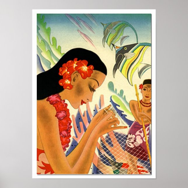 Affiches Hawaii (Devant)