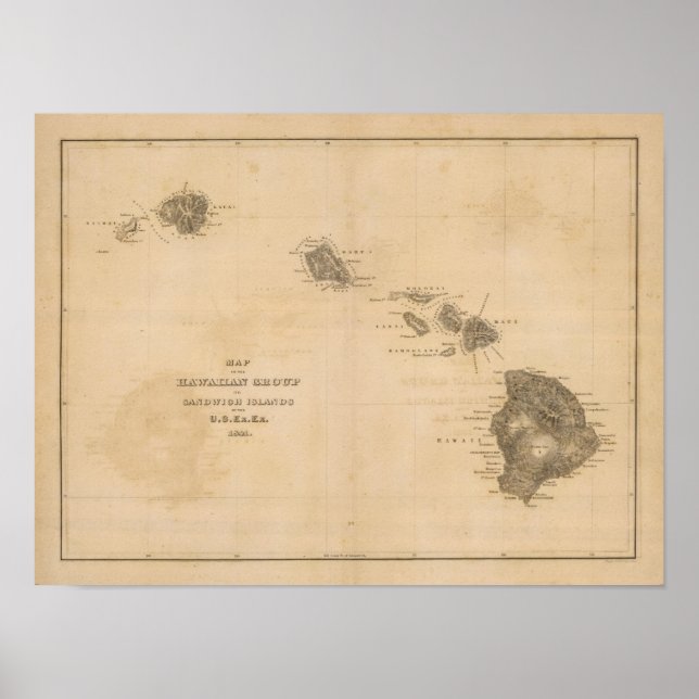 Affiches Hawaii 3 (Devant)