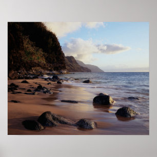 Affiches Hawaii, Kauai, Haena State Park 2