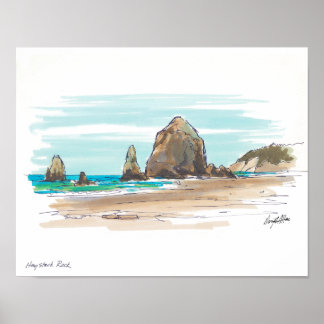 Affiches Haystack Rock