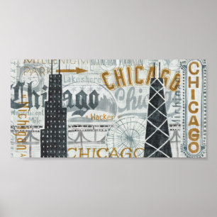 Affiches Hé cru de Chicago