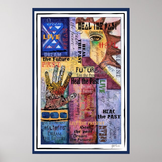 Affiches Heal Live & Dream (Devant)