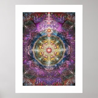 Affiches Heart Mandala