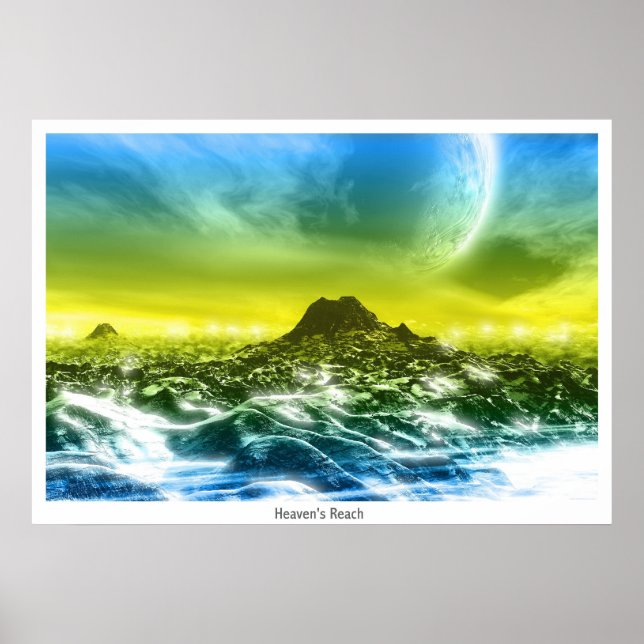 Affiches Heaven's Reach ("out there" version) (Devant)