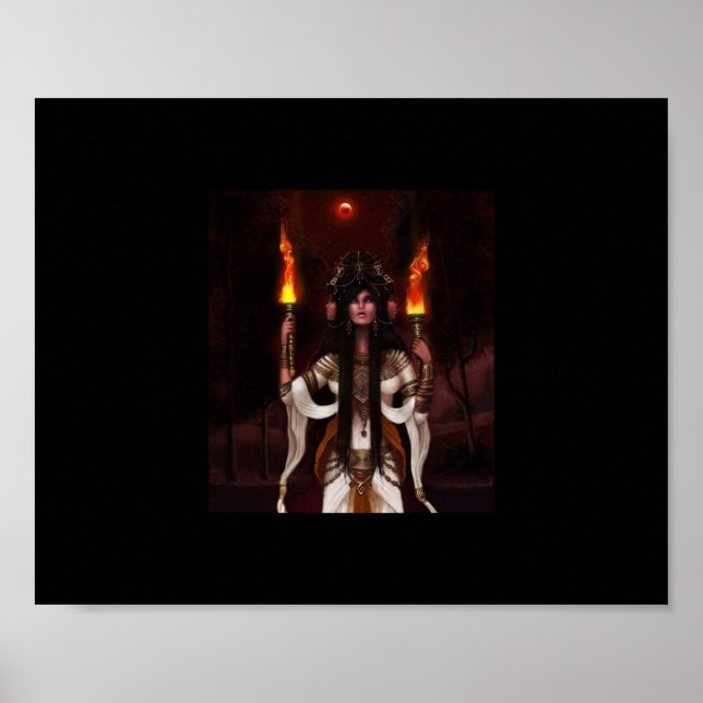 Affiches Hecate A Pagan underworld Goddess (Devant)