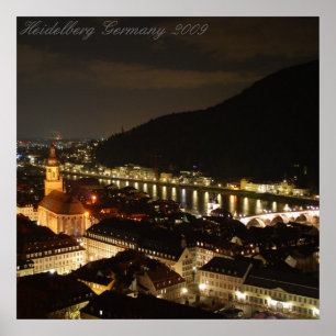 Affiches Heidelberg Allemagne 2009