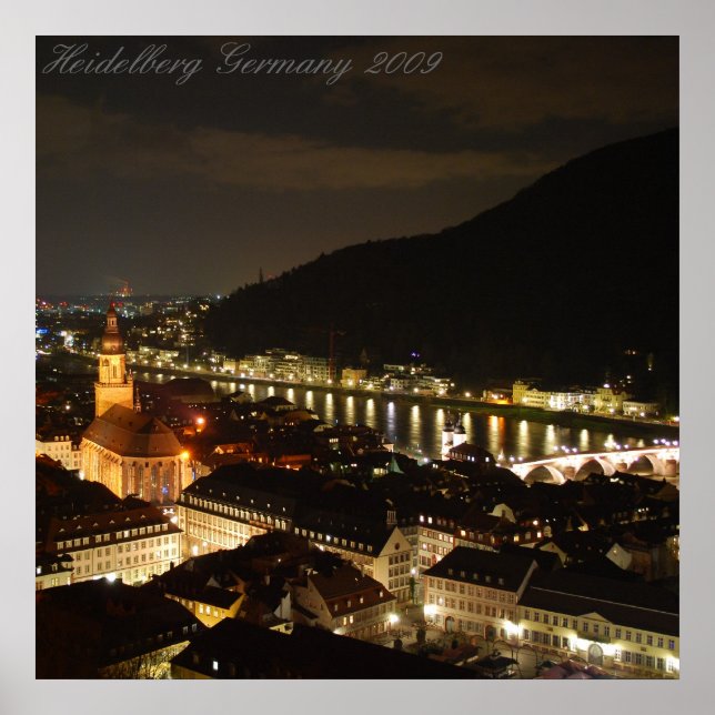 Affiches Heidelberg Allemagne 2009 (Devant)