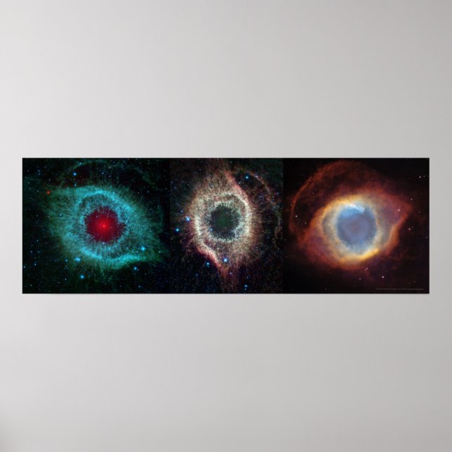 Affiches Helix Nebula Eyes 36x12 (36x12) (Devant)