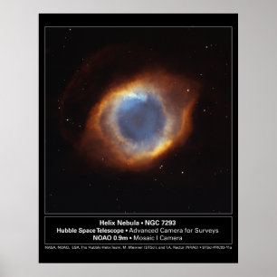 Affiches HelixNebula-NGC7293-2003-11a