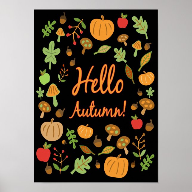 Affiches Hello Autumn! (Devant)