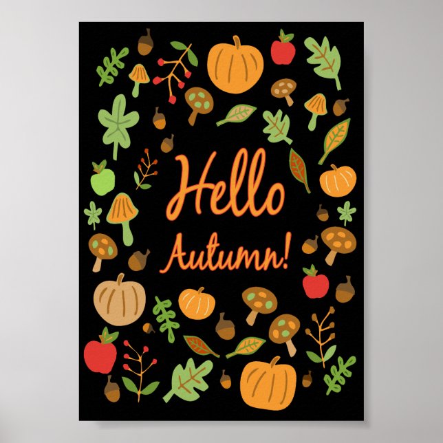 Affiches Hello Autumn! (Devant)