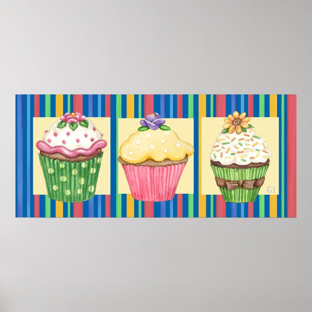 Affiches Hello Cupcake - SRF (Devant)