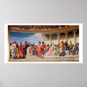 Affiches Hémicycle : Artistes de tous âges, détail de gauch