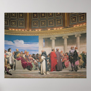 Affiches Hémicycle : Artistes de tous les âges, détail du