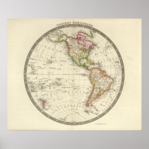 Affiches Hémisphère occidental 10