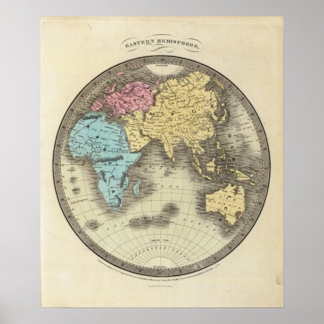 Affiches Hémisphère oriental 10 (Devant)