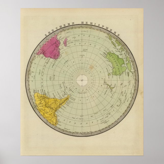Affiches Hémisphère Sud 2 (Devant)