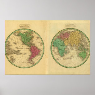 Affiches Hémisphère W, hémisphère E