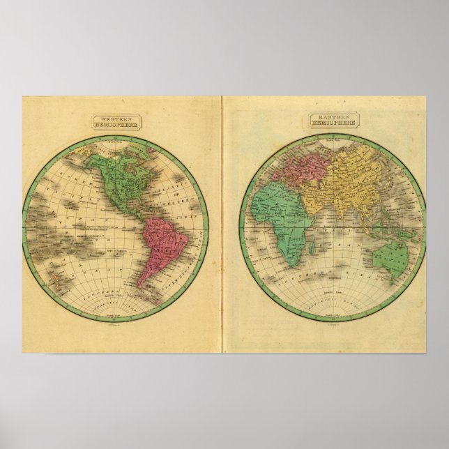 Affiches Hémisphère W, hémisphère E (Devant)