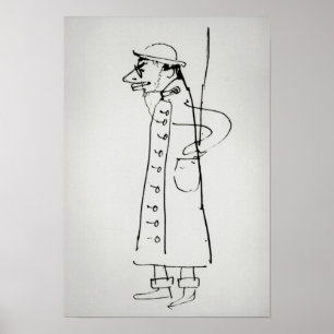 Affiches Henri de Toulouse-Lautrec Autoportrait, c.1885
