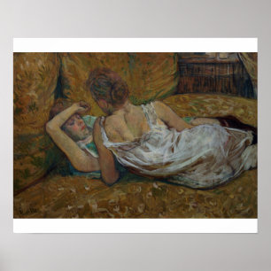 Affiches Henri De Toulouse-Lautrec   deux amis (en pastel)