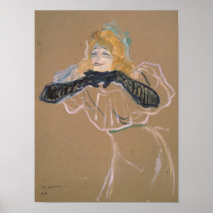 Affiches Henri de Toulouse-Lautrec   Yvette Guilbert singi
