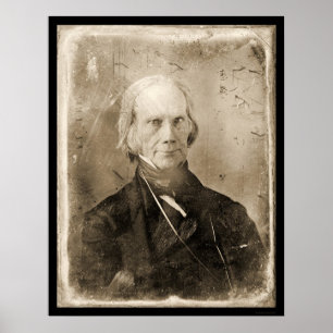 Affiches Henry Clay Daguerreotype 1851