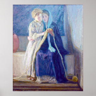 Affiches Henry Ossawa Tanner le Christ et son étude de mè