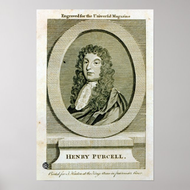 Affiches Henry Purcell, (Devant)