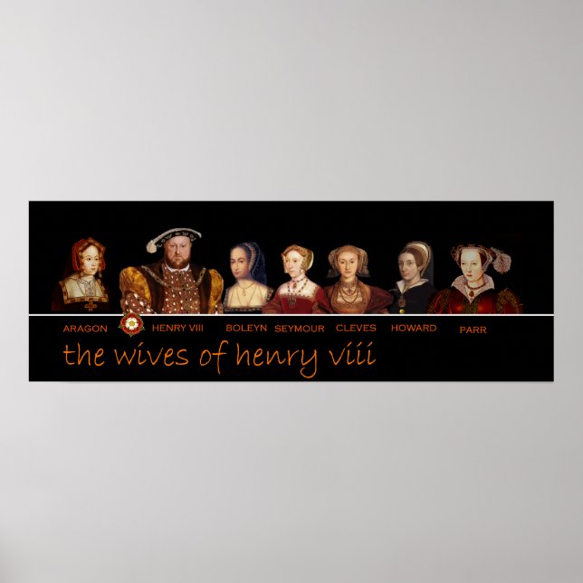 Affiches Henry VIII et ses six femmes (Devant)