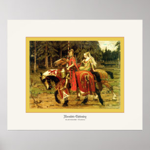 Affiches ~ héraldique Alphonse Mucha de chevalerie