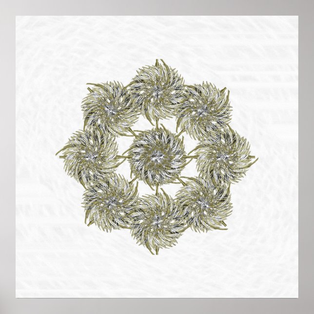 Affiches Herbes rouges dans le mouvement 2 (Devant)