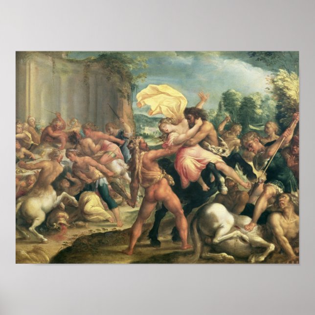 Affiches Hercules, Deianeira et l'Eurytion centaure (Devant)