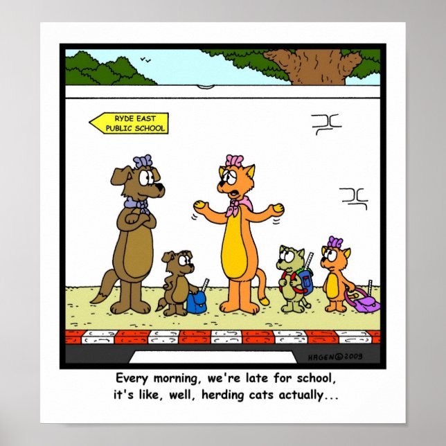 Affiches Héritage de chats (Devant)