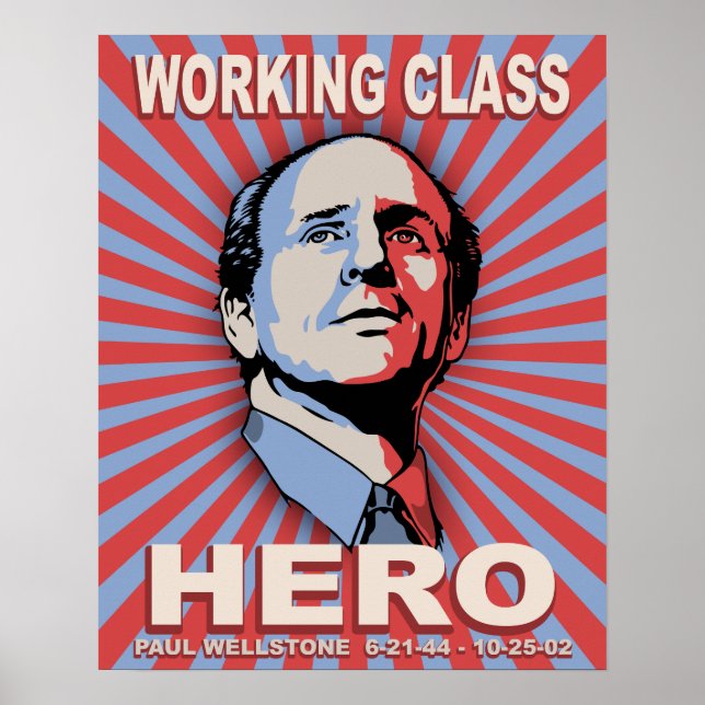 Affiches Hero Wellstone (Devant)
