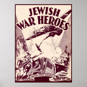Affiches Héros juifs de guerre