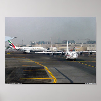 Affiches Heure de pointe du matin à Dubaï
