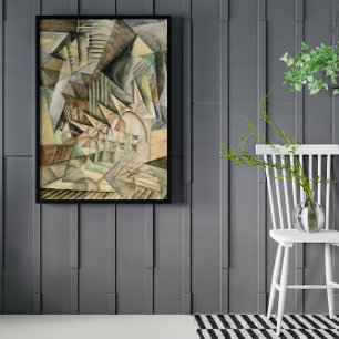 Affiches Heure de pointe, New York par Max Weber, Cubisme V