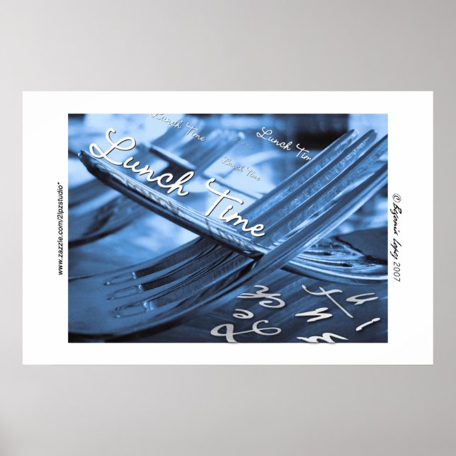 Affiches Heure du déjeuner (Devant)