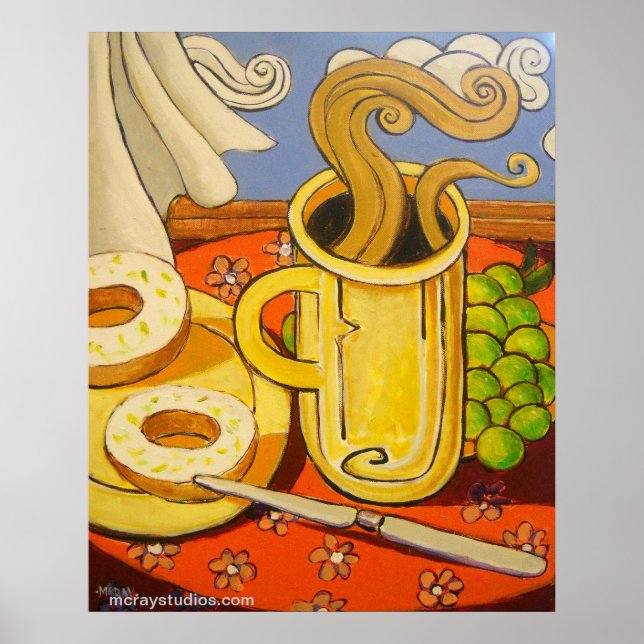 Affiches "Heure du petit-déjeuner" (Devant)