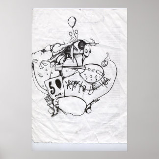 Affiches heureux d'être ici