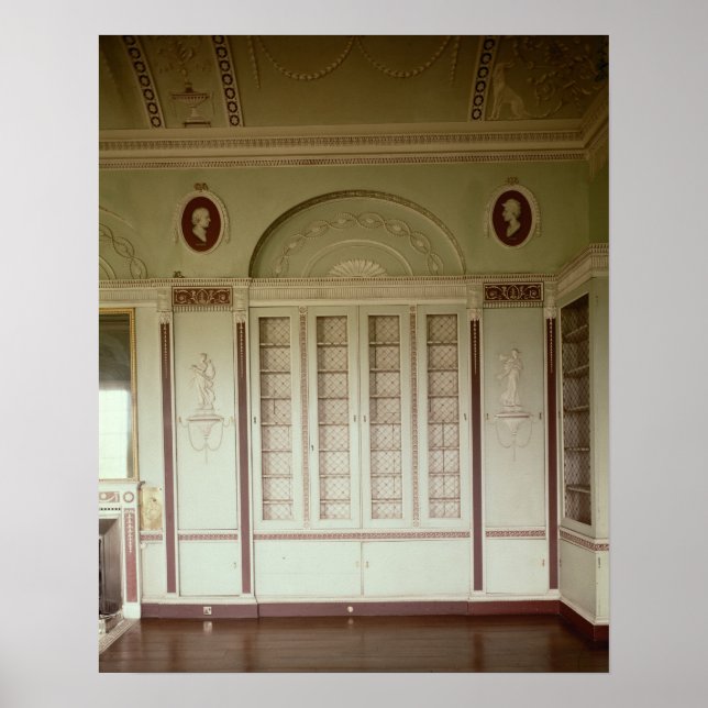 Affiches Heveningham Hall, Suffolk : bibliothèque, 1778-178 (Devant)